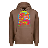Chestnut psychedelic t  shirt psychedelic dream t  shirt Premium Hoodie - linhVisuals
