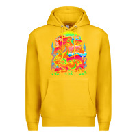 Lemon psychedelic t  shirt psychedelic dream t  shirt Premium Hoodie - linhVisuals