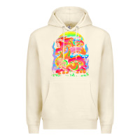 Sandshell psychedelic t  shirt psychedelic dream t  shirt Premium Hoodie - linhVisuals