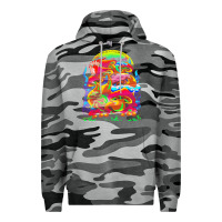 Slate Camo psychedelic t  shirt psychedelic dream t  shirt Premium Hoodie - linhVisuals
