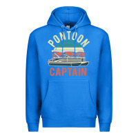 True Royal pontoon captain vintage boating party funny gift for pontooning lover Premium Hoodie - linhVisuals