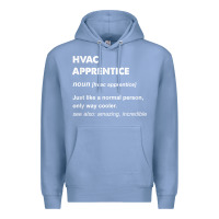 Colony Blue hvac apprentice t shirt Premium Hoodie - linhVisuals