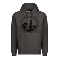 Smoke brooklyn college seal Premium Hoodie - linhVisuals