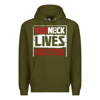 Army Green redneck lives matter distressed Premium Hoodie - linhVisuals
