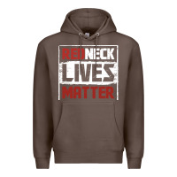 Coffee redneck lives matter distressed Premium Hoodie - linhVisuals