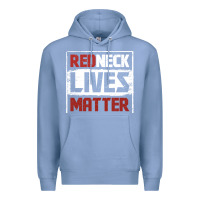 Colony Blue redneck lives matter distressed Premium Hoodie - linhVisuals