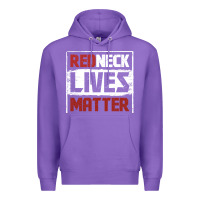 Purple redneck lives matter distressed Premium Hoodie - linhVisuals