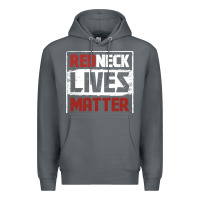 Rock redneck lives matter distressed Premium Hoodie - linhVisuals