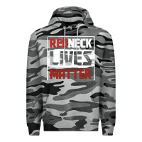 Slate Camo redneck lives matter distressed Premium Hoodie - linhVisuals