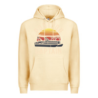 Pina Colada retro pontoon captain of the boat funny river cruising gift for pontoo Premium Hoodie - linhVisuals