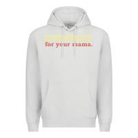 Dove Grey save the drama for your mama vintage style Premium Hoodie - linhVisuals