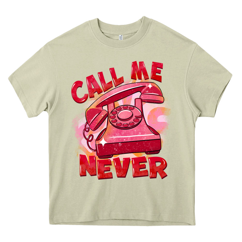Call Me Never Heavy Core Tee by FaDigitalArtStudio | Teevron