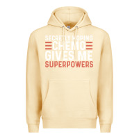 Pina Colada secretly hoping chemo gives me superpowers cancer awareness gifts Premium Hoodie - linhVisuals