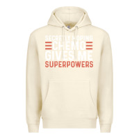 Sandshell secretly hoping chemo gives me superpowers cancer awareness gifts Premium Hoodie - linhVisuals