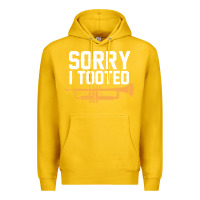 Lemon sorry i tooted funny trumpet player pun gift sarcastic humor quote Premium Hoodie - linhVisuals