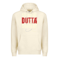 Sandshell straight outta surgery funny get well soon gifts post surgery supporti Premium Hoodie - linhVisuals
