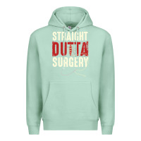 Seafoam straight outta surgery funny get well soon gifts post surgery supporti Premium Hoodie - linhVisuals