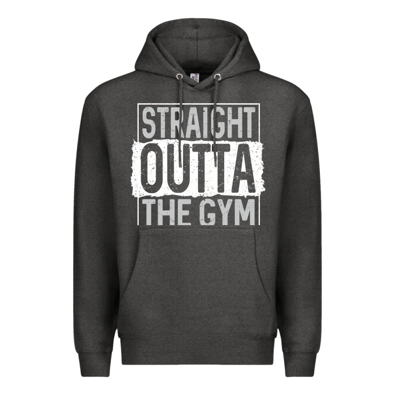 Straight Outta The Gym Premium Hoodie by linhVisuals | Teevron