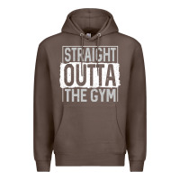 Coffee straight outta the gym Premium Hoodie - linhVisuals