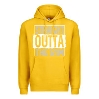 Lemon straight outta the gym Premium Hoodie - linhVisuals