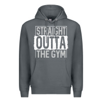Rock straight outta the gym Premium Hoodie - linhVisuals