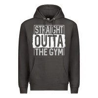 Smoke straight outta the gym Premium Hoodie - linhVisuals