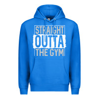 True Royal straight outta the gym Premium Hoodie - linhVisuals