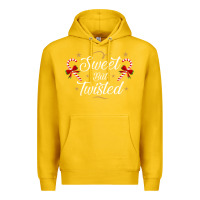 Lemon sweet but twisted candy cane christmas humor funny and cute gifts for Premium Hoodie - linhVisuals