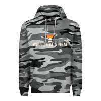 Slate Camo that's neat whiskey funny saying Premium Hoodie - linhVisuals