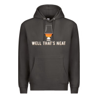 Smoke that's neat whiskey funny saying Premium Hoodie - linhVisuals