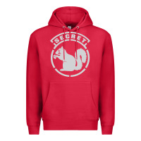 Cardinal Secret Squirrel Premium Hoodie - linhVisuals