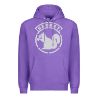 Purple Secret Squirrel Premium Hoodie - linhVisuals