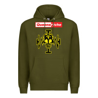 Army Green Queensrÿche Premium Hoodie - linhVisuals