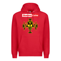 Red Queensrÿche Premium Hoodie - linhVisuals