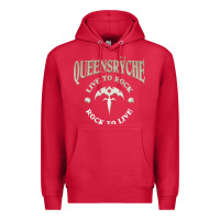 Cardinal ‘Qüëënsrÿche Live To ock Premium Hoodie - linhVisuals