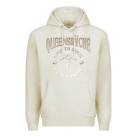 Oatmeal Heather ‘Qüëënsrÿche Live To ock Premium Hoodie - linhVisuals