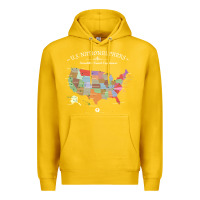 Lemon us national parks map colorful with all 59 national parks Premium Hoodie - linhVisuals