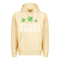Pina Colada wash your hands green germs graphic Premium Hoodie - linhVisuals