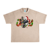French Oak panda joy christmas Urban Heavy Tee - LillyAllenDesigns