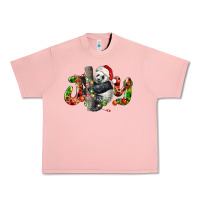 Salmon panda joy christmas Urban Heavy Tee - LillyAllenDesigns