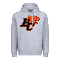 Heather Grey BC Lions Premium Hoodie - linhVisuals
