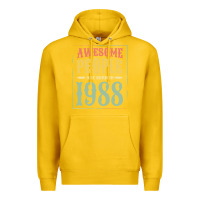Lemon vintage 1988 awesome people are born in 1988 31st birthday gift for me Premium Hoodie - linhVisuals