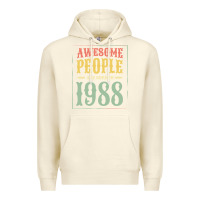 Sandshell vintage 1988 awesome people are born in 1988 31st birthday gift for me Premium Hoodie - linhVisuals