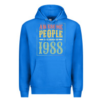 True Royal vintage 1988 awesome people are born in 1988 31st birthday gift for me Premium Hoodie - linhVisuals