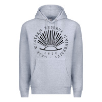 Heather Grey case western reserve, university Premium Hoodie - linhVisuals