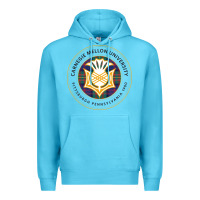 Ocean Blue carnegie mellon, university Premium Hoodie - linhVisuals