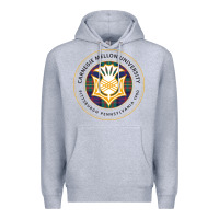 Heather Grey carnegie mellon, university Premium Hoodie - linhVisuals