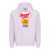 Lilac burger chef Premium Hoodie - linhVisuals