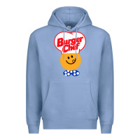Colony Blue burger chef Premium Hoodie - linhVisuals