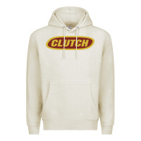 Oatmeal Heather clutch Premium Hoodie - linhVisuals
